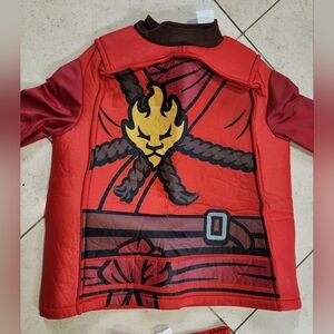 Lego Ninjago Halloween Costume Top & Bottoms Only Kids Size 10 Yrs